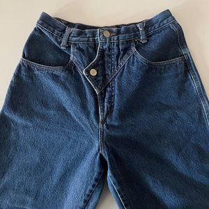 Vintage High-Waisted Jeans USA Western